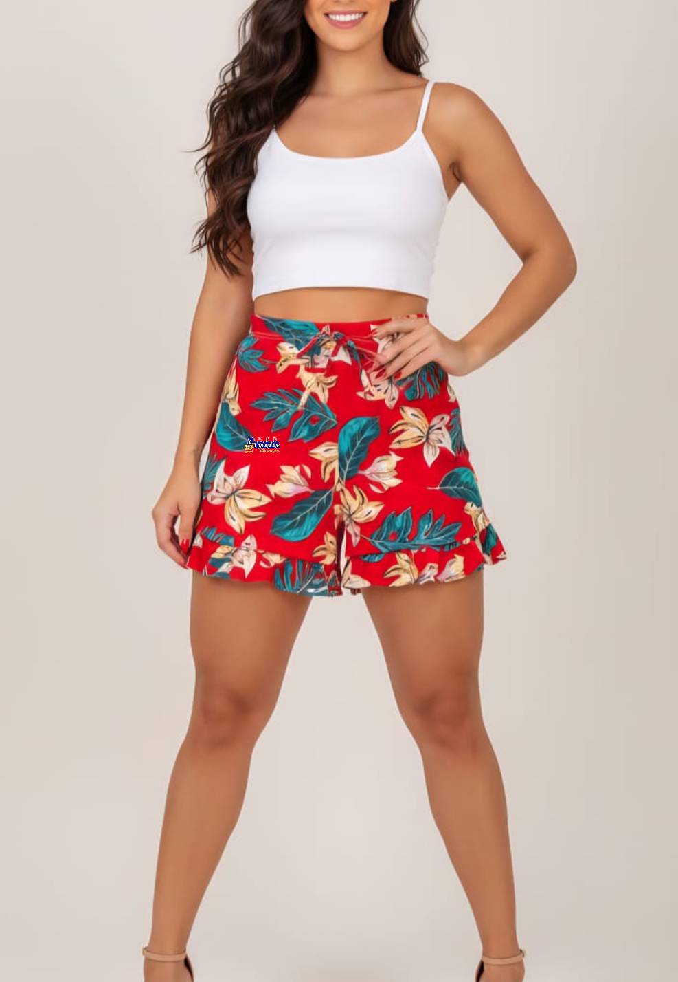 Short Crepe Estampado Short Crepe Estampado