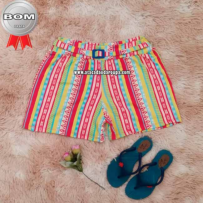 Short Feminino de Crepe Plus Size Short Feminino de Crepe Plus Size