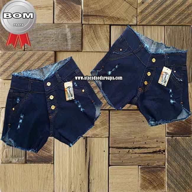Short Jeans Feminino Desfiados 36 ao 40 Short Jeans Feminino Desfiados 36 ao 40