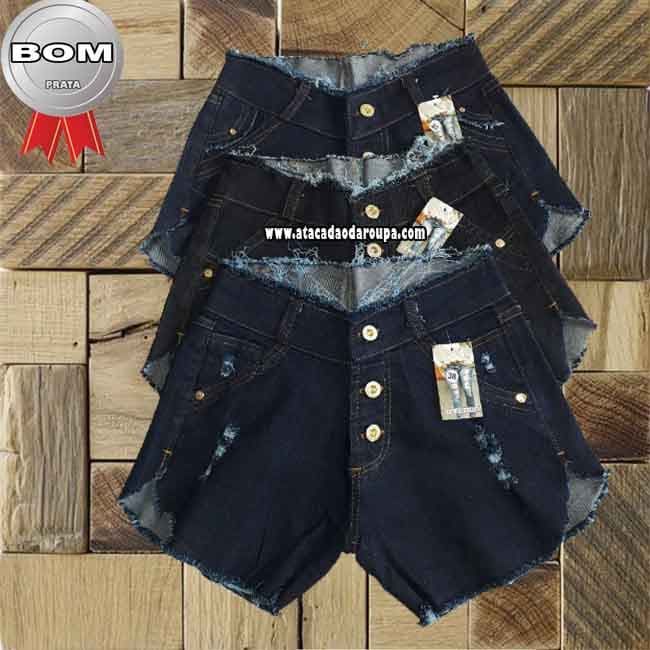 Short Jeans Feminino Desfiados 36 ao 40 Short Jeans Feminino Desfiados 36 ao 40
