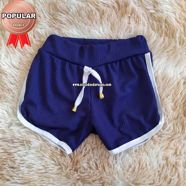 Short Infantil Canelado 5 a 7 Anos Short Infantil Canelado 5 a 7 Anos