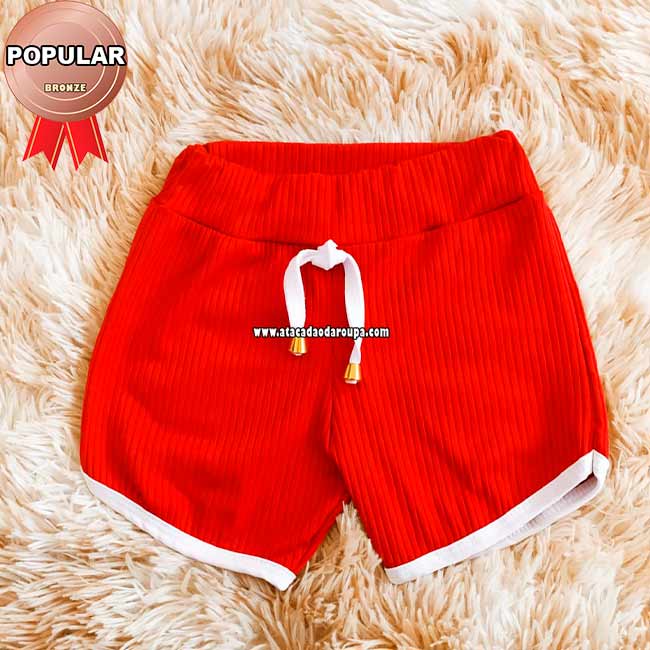 Short Infantil Canelado 5 a 7 Anos Short Infantil Canelado 5 a 7 Anos