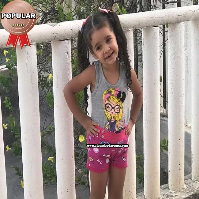 Short Infantil em Cotton Short Infantil em Cotton