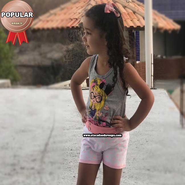 Short Infantil em Cotton Short Infantil em Cotton