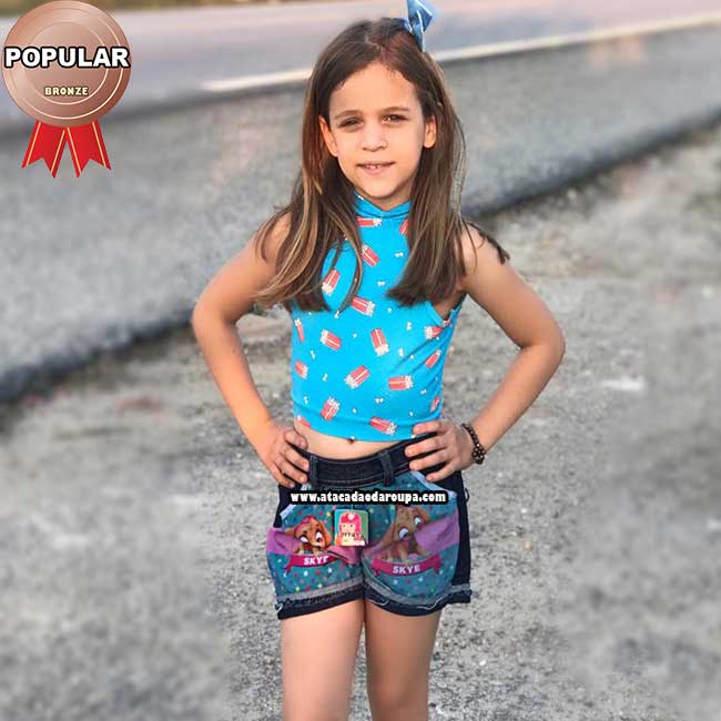 Short Jeans Infantil Short Jeans Infantil