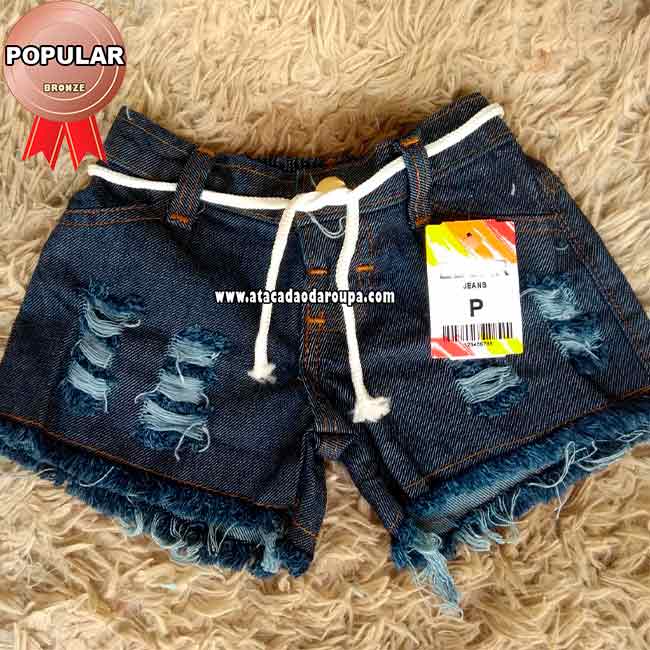 Shorts Infantil Jeans Personalizados 2 a 6 Anos Shorts Infantil Jeans Personalizados 2 a 6 Anos