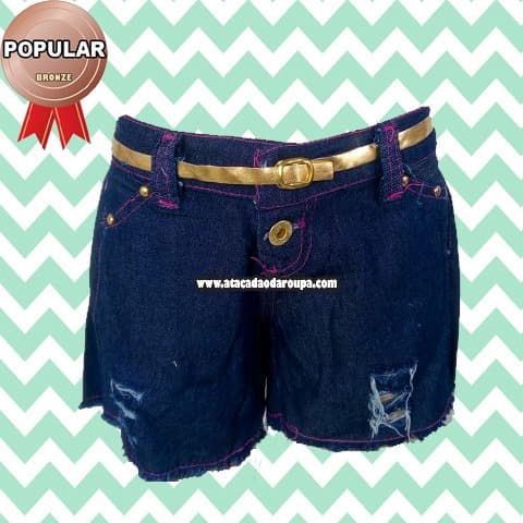 Shorts Jeans Infantil 2 a 4 Anos Shorts Jeans Infantil 2 a 4 Anos