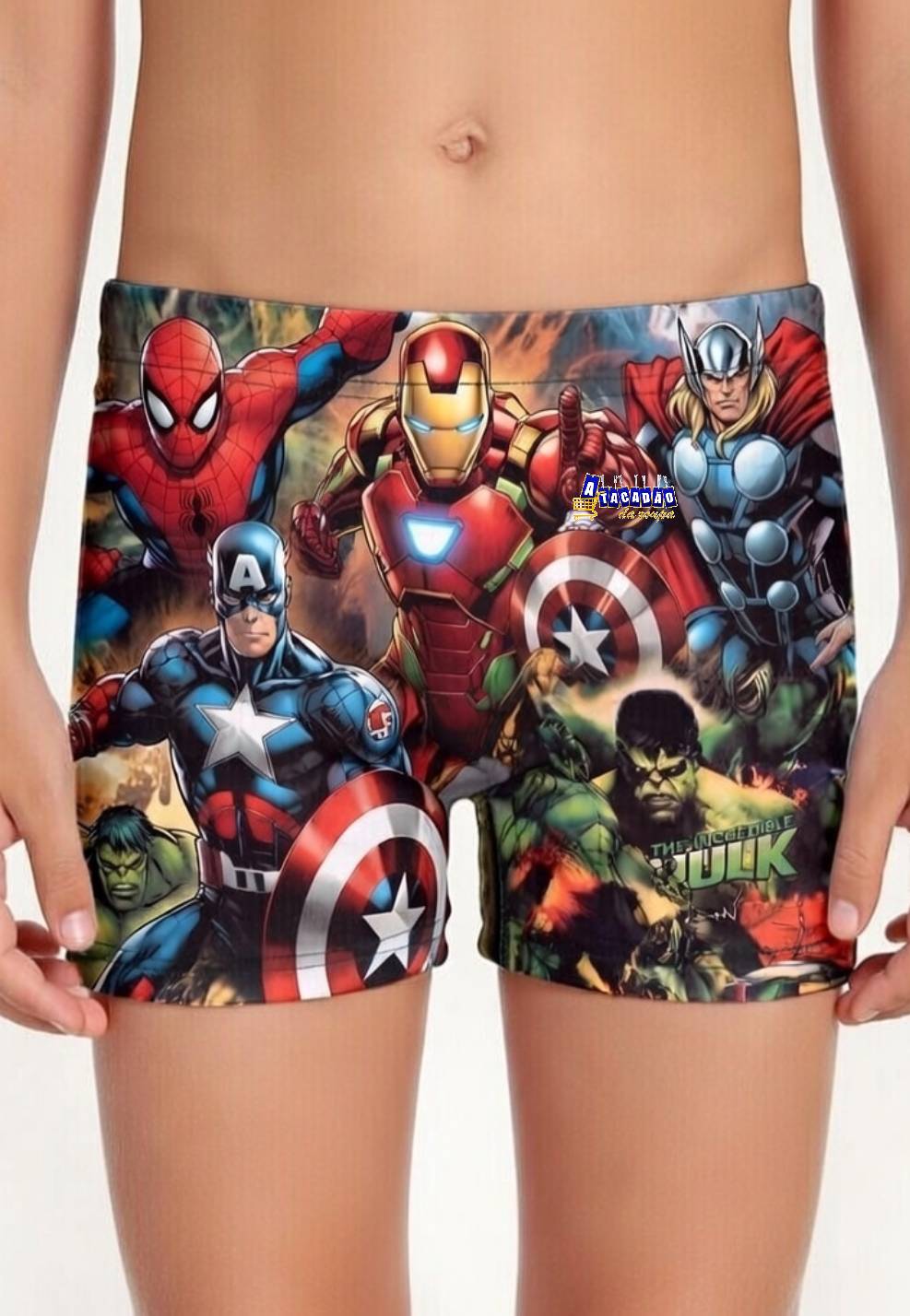 Sunga Infantil Microfibra Personagem