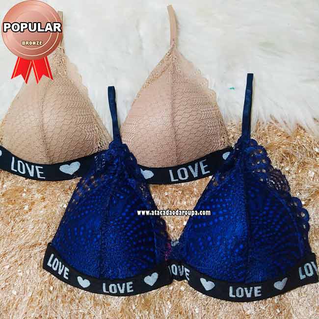Tops com Bojo Love M Tops com Bojo Love M
