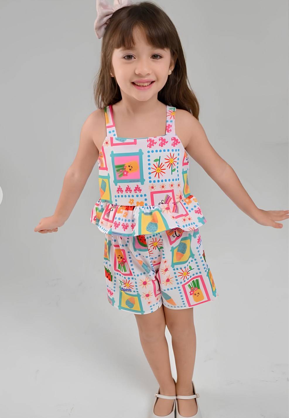 Conjunto Infantil Laura Estampado Conjunto Infantil Laura Estampado