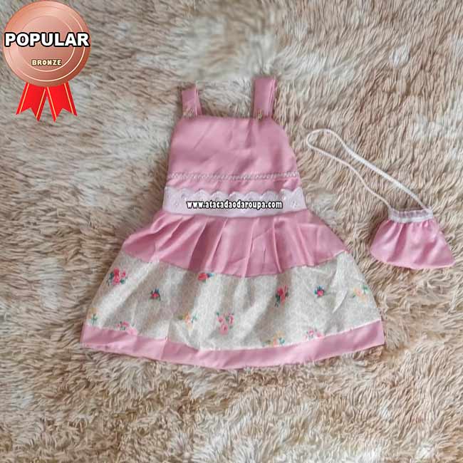 Vestidos Algodão Infantil 1 a 2 Anos Vestidos Algodão Infantil 1 a 2 Anos