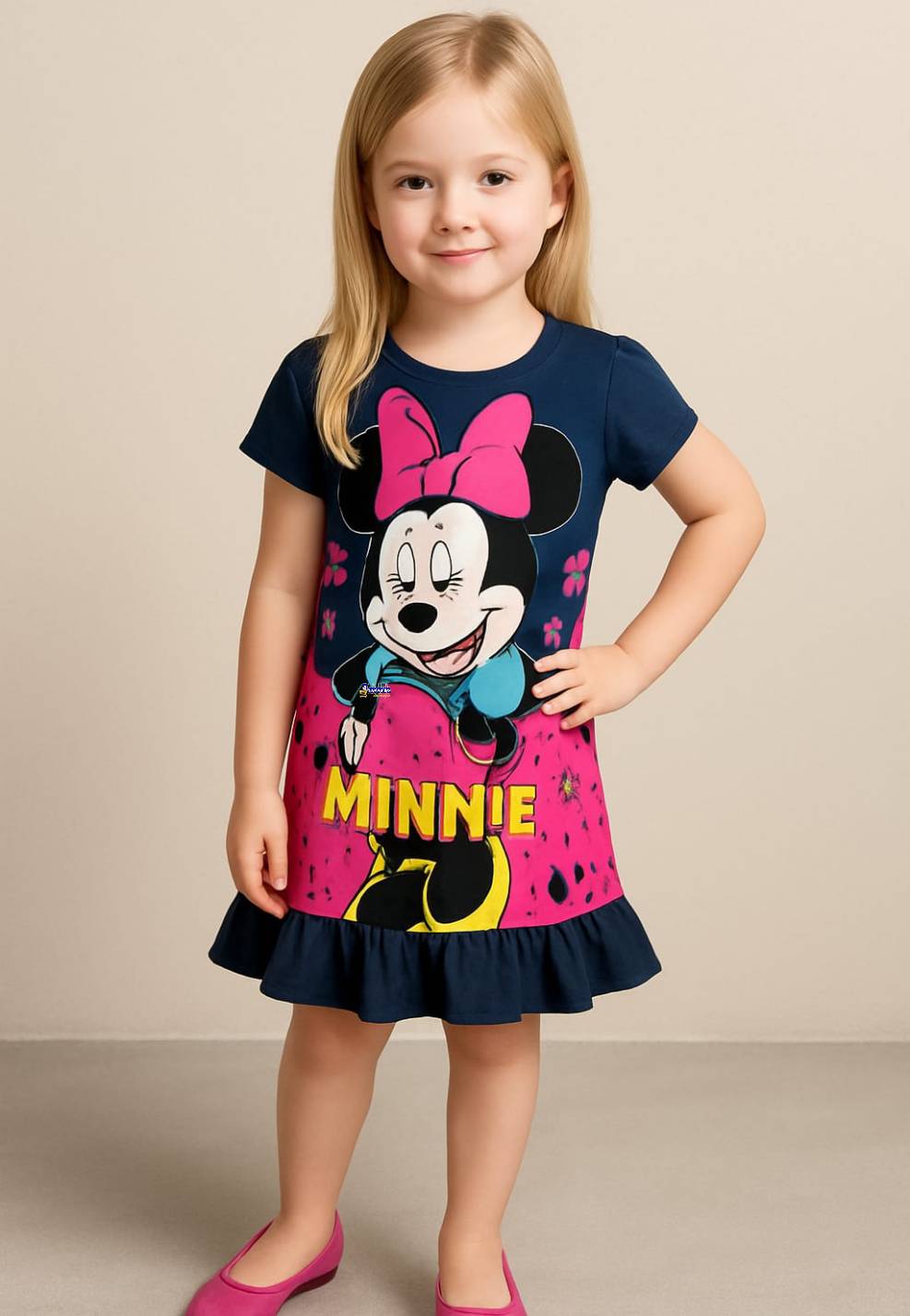 Vestido Algodão Infantil Vestido Algodão Infantil