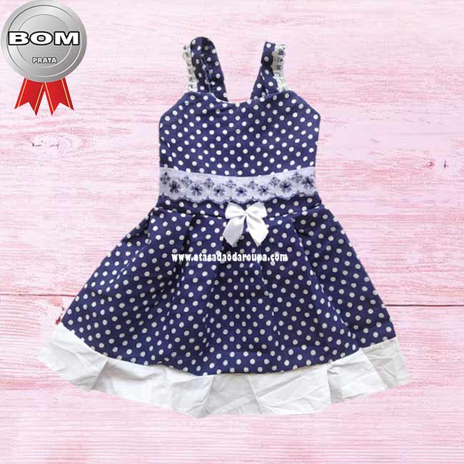 Vestido Infantil Textoleen 1 a 2 Anos Vestido Infantil Textoleen 1 a 2 Anos
