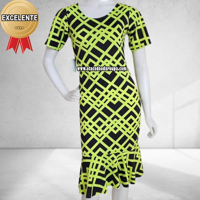 Vestidos Suplex Sortidos M Vestidos Suplex Sortidos M