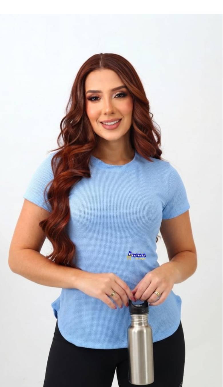 Blusa Dry Fit Academia Arredondada Blusa Dry Fit Academia Arredondada