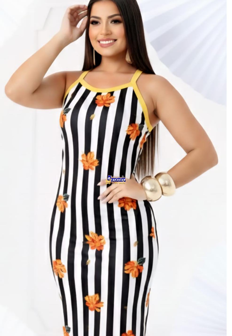 Vestido Alcinha Curto Estampado Vestido Alcinha Curto Estampado