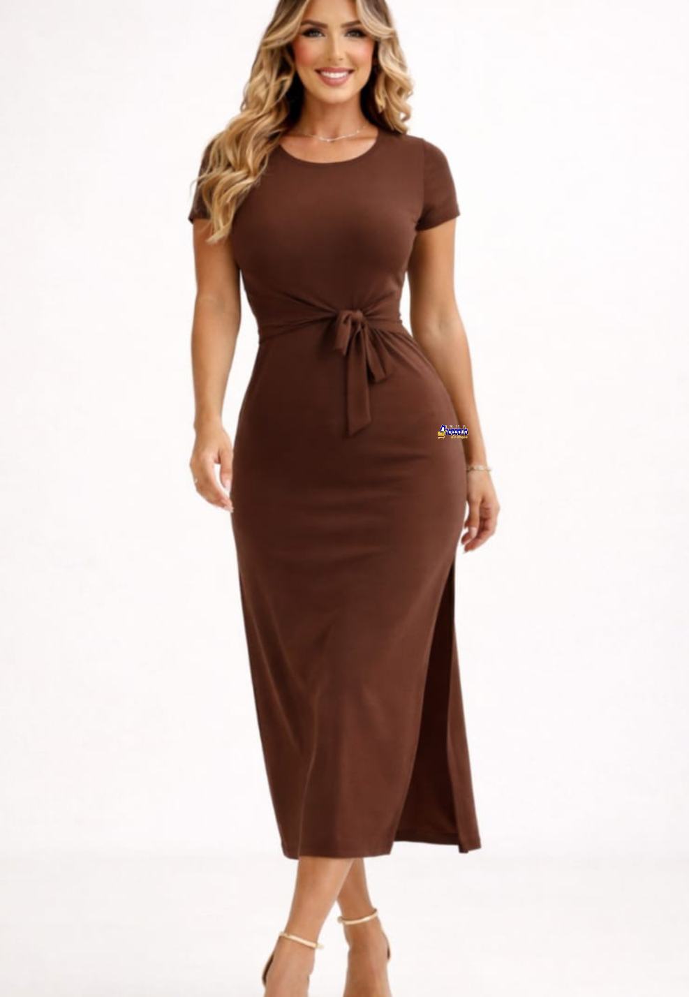 Vestido Amanda Com Laço