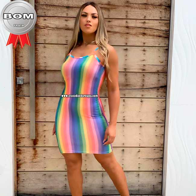 Vestidos Alçinha Tie Dye G Vestidos Alçinha Tie Dye G