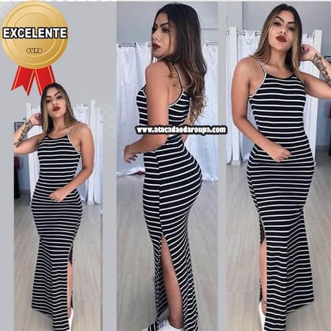 Vestidos Listrados Vários Modelos G Vestidos Listrados Vários Modelos G