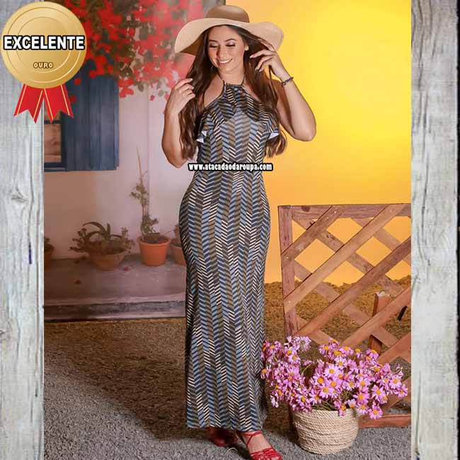 Vestidos Longo Light Plex M Vestidos Longo Light Plex M