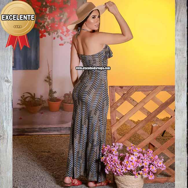 Vestidos Longo Light Plex M Vestidos Longo Light Plex M